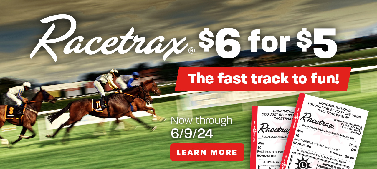 Racetrax $6 for $5