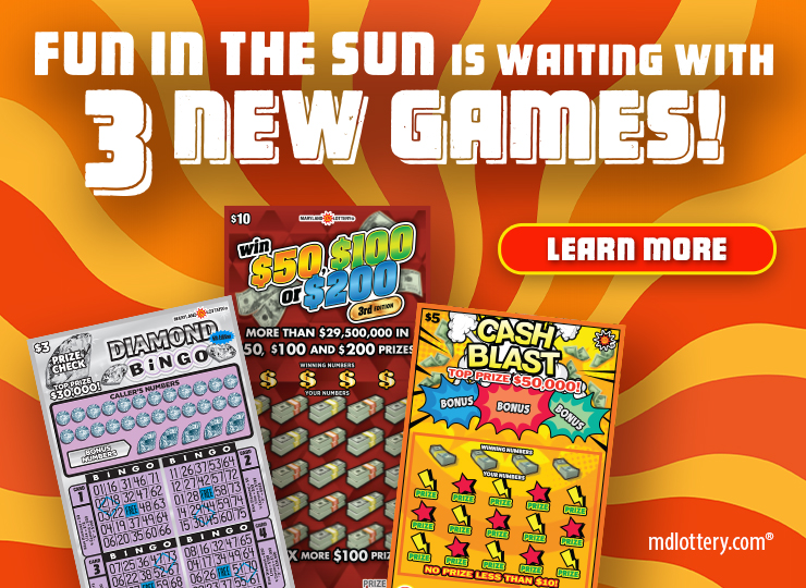 Fun in the sun is waiting with 3 new games!