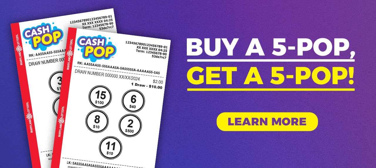 Buy a 5-POP, get a 5-POP FREE!
