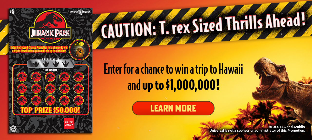 Jurassic Park Scratch Off