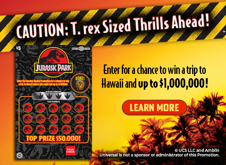 Jurassic Park Scratch Off