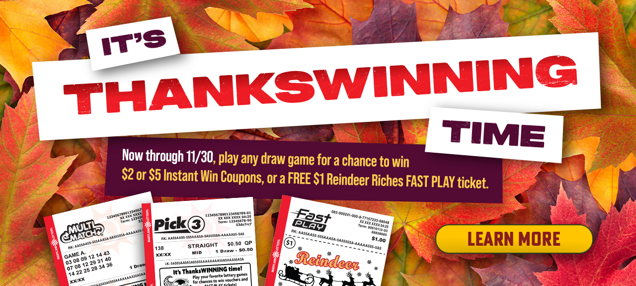 Win $2 or $5 Instant Win Coupons, or a Free $1 Reindeer Riches FAST PLAY ticket.