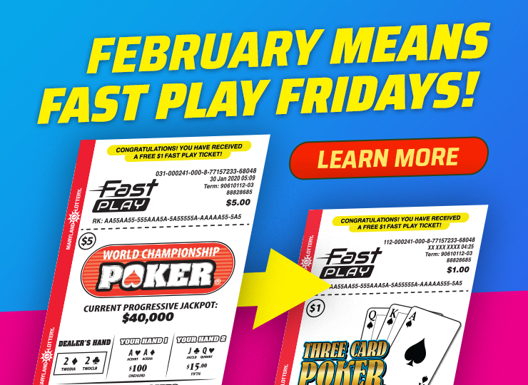 February means FAST PLAY Fridays!