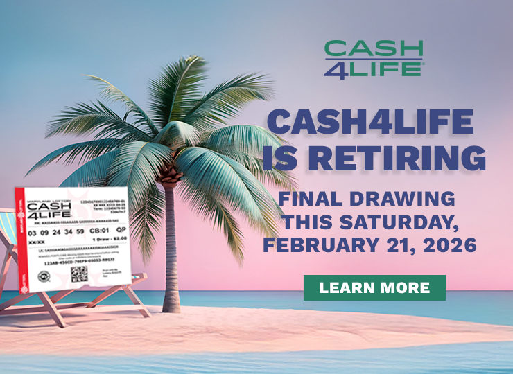 Cash 4 Life is Retiring. Final Drawing this Saturday.