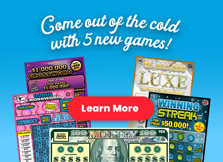 Come out of the cold with 5 new games.