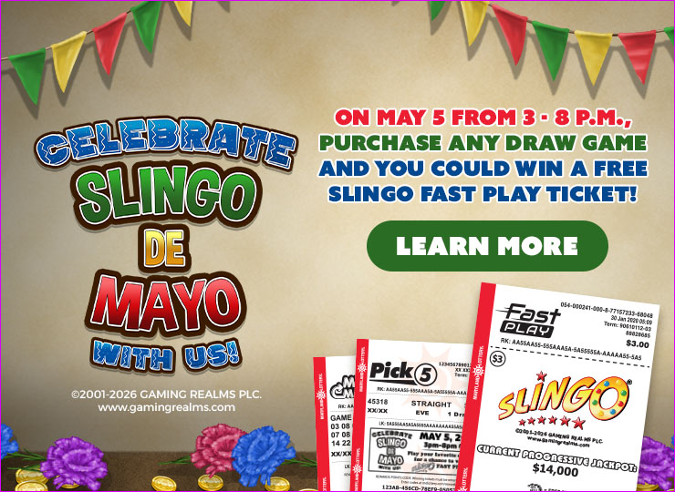 Slingo De Mayo - May 5 From 3-8pm