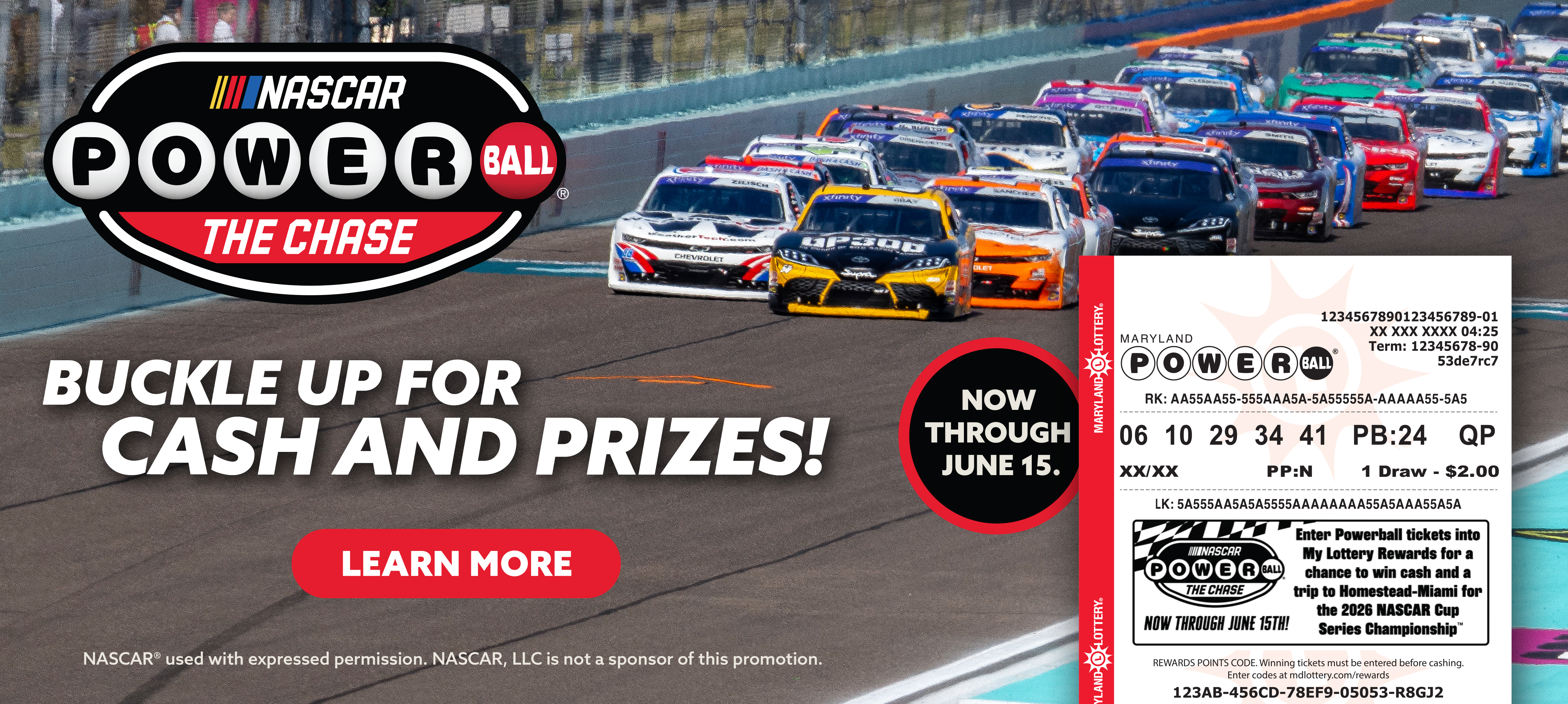 Buckle up for cash and prizes