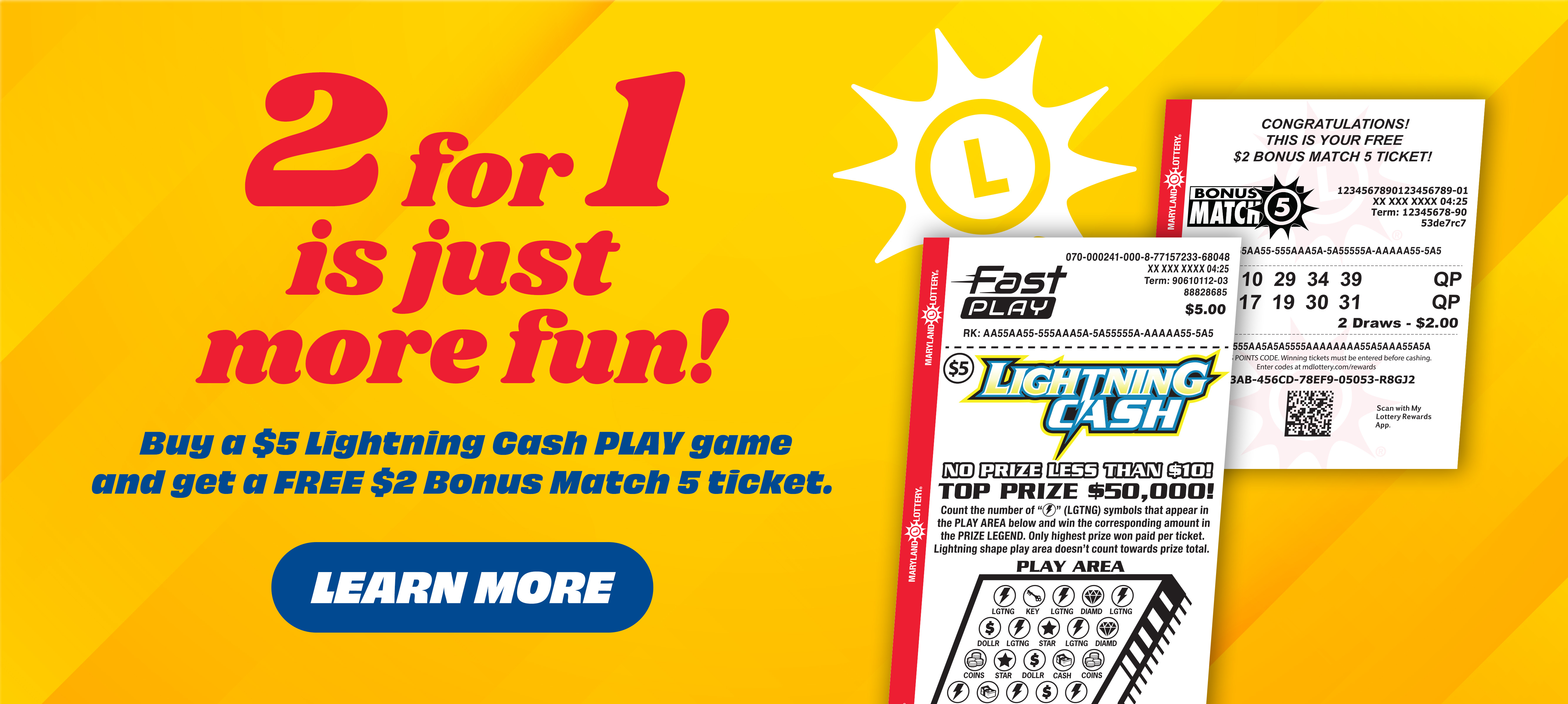 2 for 1 is just more fun