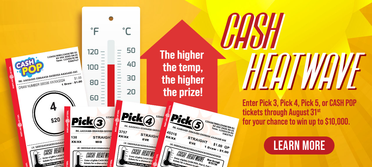 The higher the temp, the higher the prize